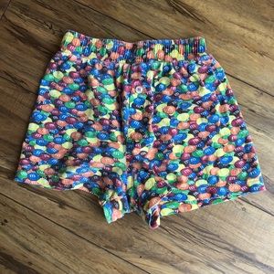 🔴5/$10🔴 Cute M&M’s Kids Pajama Shorts
